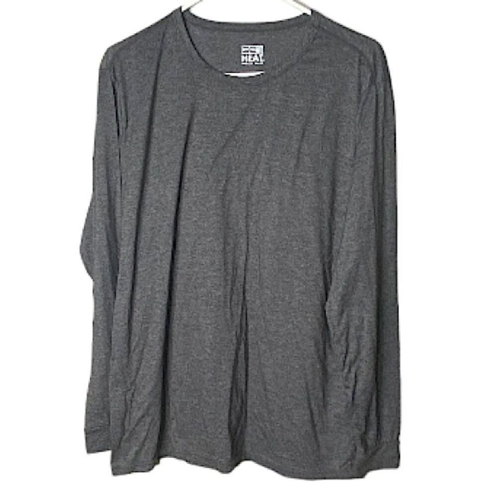32 Degrees Heat Long Sleeve Women’s Size XL Top Scoop Neck Tee Basic Classiccore